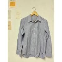 ราคา เสื้อเชิ้ตแขนยาว MUJI Size M สีฟ้าเทา มือสอง โปรดอ่านรายละเอียดก่อนสั่งซื้อ (40806295056)
