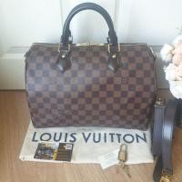 ราคา Lv speedy ban 30 dc17 หูนูน สภาพสวย หูสวย แท้100% (6329639801)