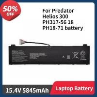 ราคา AP21A8T แบตเตอรี่สําหรับ Acer Nitro 5 AN517-55 สําหรับ Predator Helios 300 PH317-56 18 PH18-71 15.4V 90Wh 5845mAh แบตเตอรี่ (45062502936)
