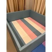 ราคา คอกกั้นเด็กพร้อมเบาะรองคลาน ขนาด 6 ฟุต ( รวมเบาะ) (183x198cm) (28792846558)