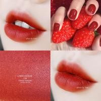 ราคา ของแท้ 100%Lancome 2020 Flocking Lipstick ลิมิเต็ดเอดิชั่นสีติดทนนานสีแครอท #196 (7569186825)