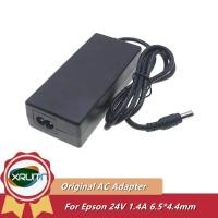 ราคา 24V 1.4A 1A AC DC Power Adaptor สําหรับ Epson WF-100 เครื่องพิมพ์อิงค์เจ็ทแบบพกพา 24V1.4A 1A PX-S05B B581A สายไฟอะแดปเตอร์ (53562385776)