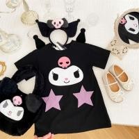 ราคา Sanrio Kuromi ชุดเดรสเจ้าหญิง แขนสั้น ลายการ์ตูนน่ารัก สีดํา แฟชั่นฤดูร้อน สําหรับเด็กผู้หญิง (25872060847)