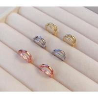 ราคา 295-goodgift_station-Hoop s925 silver earrings ต่างหูห่วงกลมแบบล็อค ด้านหน้าประดับเพชร ใส่ติดหูไว้ได้เลย (23015857816)