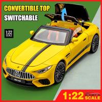 ราคา 1:22 Mercedes Benz AMG SL63 โมเดลรถเหล็กรถโลหะผสมของเล่นของขวัญสําหรับเด็กเด็กผู้หญิง (42930382445)