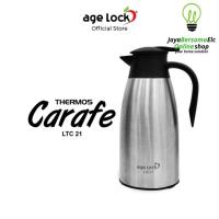 ราคา TERMOS กระติกน้ําร้อน 2 ลิตร AGE LOCK Carafe Thermos LTC21 Hot / Cold สูงสุด 24 HOURS ดี (25887485573)
