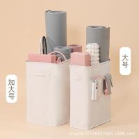 ราคา เสื่อโยคะตะกร้าเก็บอุปกรณ์ออกกําลังกายในครัวเรือนช่องว่างหลอดเก็บของแคบหอพักตะกร้าเก็บแบบพับได้ตะกร้าเสื้อผ้าสกปรกขนาดใหญ่ (50810898715)