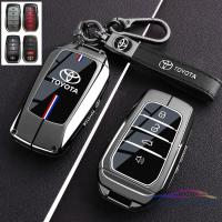 ราคา สังกะสีอัลลอยด์รถ Remote Key Case ฝาครอบสําหรับ Toyota Fortuner Camry 2016 Camry 2025 Land Cruiser 2025 Fortuner Legender 2022 Key Holder ป้องกันปลอกพวงกุญแจ (43926110451)