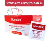 ราคา (Ethyl Alcohol 70%) Neoplast Alcohol Pad 200 ชื้น/กล่อง nt99 (51254084725)