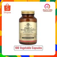 ราคา Solgar, Ester-C Plus®, Vitamin C, 500 mg, 100 Vegetable Capsules (40654315529)