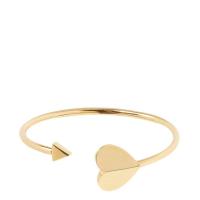 ราคา พร้อมส่ง ของแท้ KATE SPADE Heritage Metal Spade Flex Cuff (Gold/Silver) (43379965818)