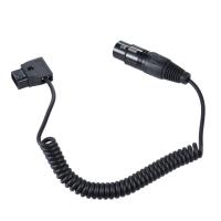 ราคา D-Tap ชาย XLR 4-Pin หญิงอะแดปเตอร์สายไฟสําหรับ V-mount แบตเตอรี่แผ่นกล้องวิดีโอ Monitor (54410194105)