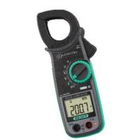 ราคา อุตสาหกรรม Kyoritsu Digital AC/DC Clamp Meter ความแม่นยําสูงสําหรับช่างไฟฟ้า, Multi-Functional Current Clamp Meter KEW 2007R (51111996682)