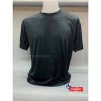 ราคา เสื้อคอกลมแขนสั้น สีดำ Sport Day (46402404838)