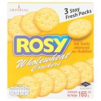 ราคา ✨ขายดี✨ อิมพีเรียล โรซี่ โฮลวีท แครกเกอร์ 165กรัม Imperial Rosy Wholewheat Cracker 165 gm. (4465363076)