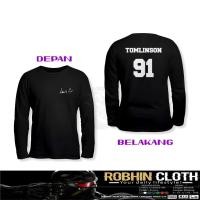 ราคา เสื้อยืด Louis Tomlinson Signature One Direction DB Long Sleeve Distro (54511704309)