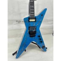 ราคา [NEW] Blue Lightning Washbun Dimebag Cf กีตาร์ไฟฟ้า Dean จาก Hell Ml Dime Darrell ลูกค้าที่ชื่นชอบ (42917403376)