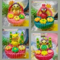 ราคา กระทงอาหารปลาแฟนซีรักษ์โลก ขนาด 10 นิ้ว แถมธูปเทียนคะ (7856221193)