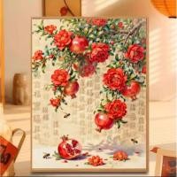 ราคา ภาพปัก(ลูกปัด) ชุดปักครอสติชเส้นด้ายCross stitch (ปัก2 เส้น) ครอสติชผ้าพิมพ์ลาย งานฝีมือ DIY งานเย็บ... (24498085488)