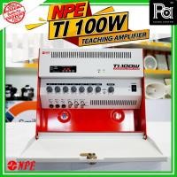 ราคา NPE TI 100W แอมป์ห้องเรียน TEACHING AMPLIFIER TI-100W USB MP3 เครื่องเสียง ห้องเรียน 100W TI100W (6928629870)