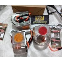 ราคา MATA ด้านหลัง c70 ด้านหลังหยุด Honda C70 cat eye bolham ด้านหลังหยุดโคมไฟ C70 (41522707040)