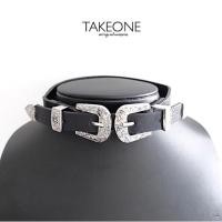 ราคา Choker เข็มขัดหนังสองหัว (129310257)