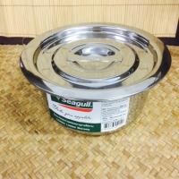 ราคา หม้อแขกสแตนเลส 14 cm ตรานกนางนวล (4301130083)