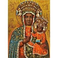 ราคา Black Madonna Poland Our Lady of Czestochwa Polish Madonna พิมพ์โปสเตอร์ศาสนาคาทอลิก Christian Holy Wall Art Decor สําหรับ Home Room (56359325429)