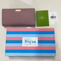ราคา Kate Spade stacy laurel way color dusty peony Wallet (10097128772)
