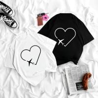 ราคา COD- （T-SHIRT）Sakura Glory - AIRPLANE HEART COTTON COMBED 30S PREMIUM T-SHIRT SIZE S-XXL / TOP / CLOTHES / BLOUSE / T-SH (42928190243)