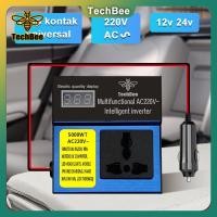 ราคา TechBee อินเวอร์เตอร์ความถี่สูง ดัดแปลง Sinus Wave Peak Power 300W Inverter DC 12V to AC (57459482388)