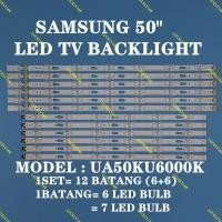 ราคา แบรนด์ใหม่ 100% UA50KU6000K SAMSUNG 50" LED TV BACKLIGHT /LAMPU TV (พร้อมสต็อก) (41130906258)