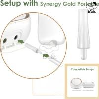 ราคา [ใหม่]อะแดปเตอร์ Tubing เข้ากันได้กับ Spectra Synergy Gold อุปกรณ์เสริมชิ้นส่วนเครื่องปั๊มนมไฟฟ้าแบบปรับได้คู่เพื่อปรับให้เข้ากับชุดปั๊ม S1 และ S2 (29859989679)