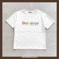 ราคา BURBERRY T-Shirt เสื้อยืดแขนสั้นมือสอง ✔️ (18396349434)