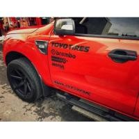 ราคา 14.TOYO TIRES สติ๊กเกอร์ติดรถยนต์ 2ชิ้น สินค้าพร้อมส่งที่ไทย (2396841125)