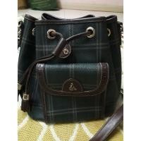 ราคา กระเป๋าแบรนด์ polo ทรงขนมจีบ แท้100% มือสอง (5952137543)