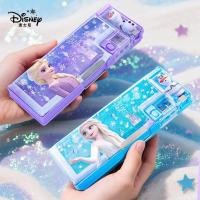ราคา กล่องเครื่องเขียน Disney Frozen Elsa สําหรับนักเรียนประถม กล่องดินสอพลาสติกอเนกประสงค์ (54308220575)