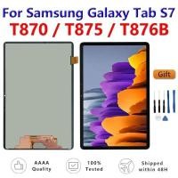 ราคา OEM LCD สําหรับ Samsung Galaxy Tab S7 SM-T870 T870 T875 T876B T878U จอแสดงผล Touch Screen Assembly เปลี่ยนแผงกระจกด้านหน้า (46811309100)
