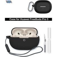 ราคา For Huawei FreeBuds Pro 5 Protective Case Nylon Lanyard Soft Cover for Huawei FreeBuds Pro 5 Shells Washable Housing Anti Dust Sleeve Hand Rope Strap Accessories (55660774021)