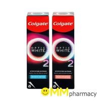 ราคา COLGATE OPTIC WHITE O2 85G.ยาสีฟัน อ๊อพติค ไวท์ 85กรัม (44063880640)