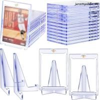 ราคา JEROMY Magnetic Card Holder, 35PT Hard Plastic Sports Star Cards Case, Card Support Set UV Preventions Acrylic Clear Card Protectors Sports Trading Card (42131887856)
