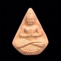 ราคา พระโพธิจักร พิมพ์ห้าเหลี่ยม พนมมือ หลวงพ่อลี วัดอโศการาม เนื้อดิน ไม่ทราบปี (42569399115)