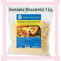 ราคา Shredded mozzarella 1 kg. (มอสขูดแดรี่ ดีไลท์) (27218610787)