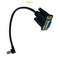 ราคา USB 2.0 A Female To RS232 DB9 Female Serial Cable Adapter Converters 25cm (48109569551)