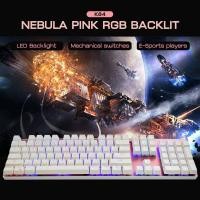 ราคา Oker Keyboard Games Blue sw machanical รุ่น K-84(ใหม่ขาว-ชม ไฟสวยมว้ากกกกสินค้ารับประกัน 2 ปี) (13519054723)