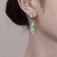 ราคา ต่างหู Angel Tears ต่างหูทรงหยดน้ำสุดหรูน้ำหนักเบา ต่างหูไฮเอนด์ สำหรับผู้หญิง (41604096568)