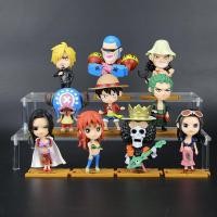 ราคา โมเดล ของสะสม ของตกแต่ง ตัวการ์ตูนวันพีช One Piece เซ็ต 10 ตัว (11999588841)