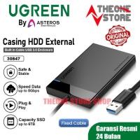 ราคา UGREEN Enclosure Casing Hard Disk External 2.5" SATA USB 3.0 Hard Disk Max Read 6TB (57205848889)