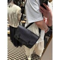 ราคา COAC * กระเป๋าผู้ชาย Mens Flap Messenger Bag HITCH Messenger Bag Shoulder Messenger Bag CAH92 (54561176552)