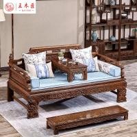 ราคา Wang Carpenter Wenge Arhat เตียงยุบไม้เนื้อแข็ง Mahogany Arhat เตียงเตียงเดี่ยวสไตล์จีน Mingqing โบราณ Sleeping Collap (51561306743)